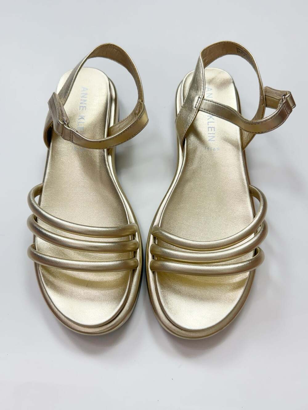 Anne Klein Ellen Sandals in Gold